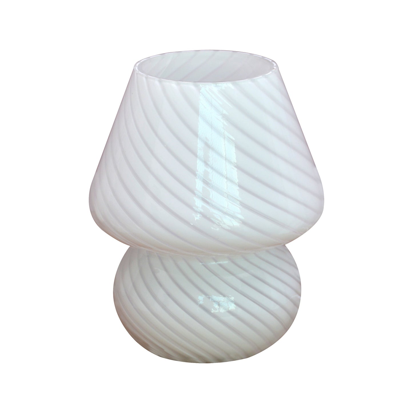 Murano Glass Mushroom Lamp