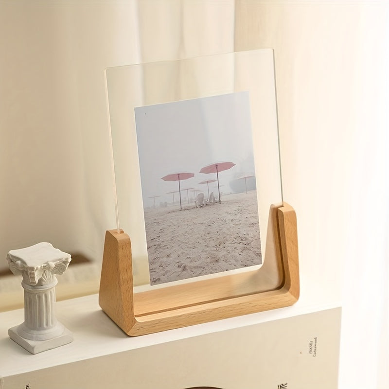 U-Shaped Acrylic Photo Frame