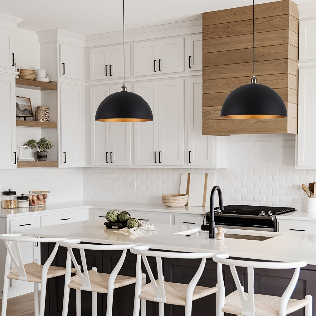 Industrial Dome Pendant Light