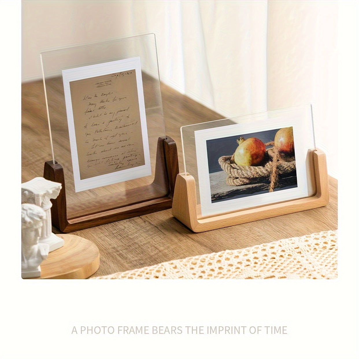 U-Shaped Acrylic Photo Frame