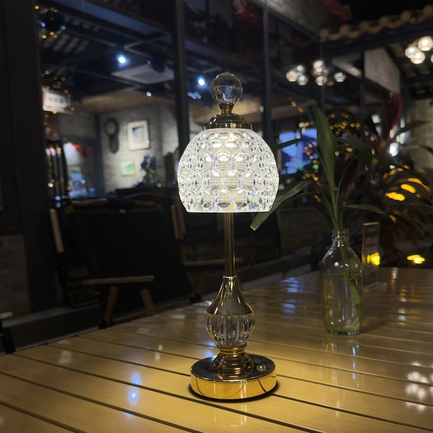Crystal Touch Table Lamp
