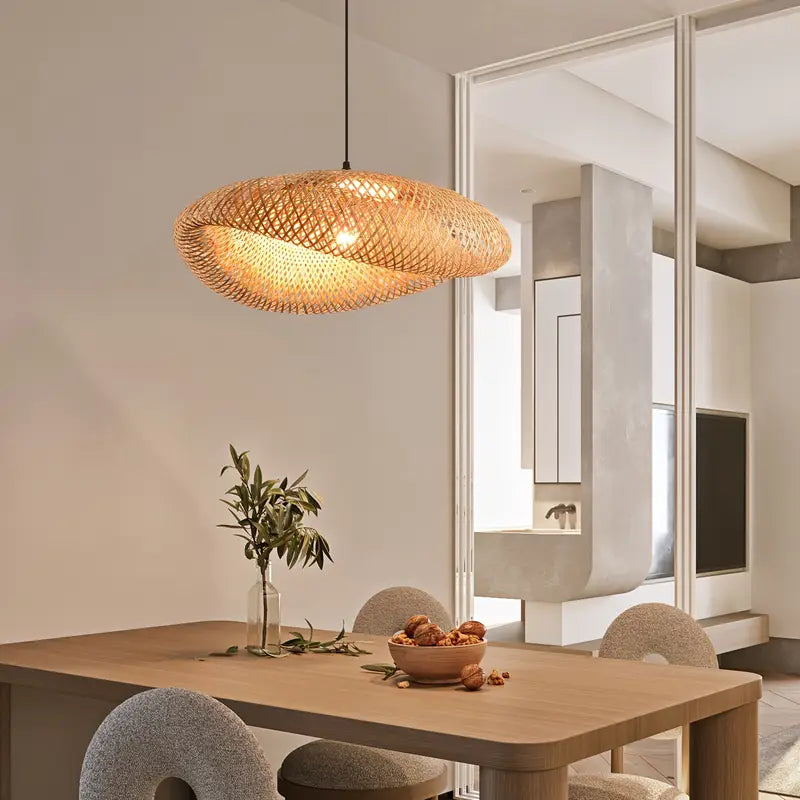 BambooBoho Rattan Lampshade