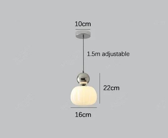 Nordic Pumpkin Pendant Light