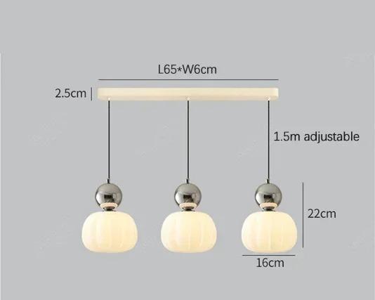 Nordic Pumpkin Pendant Light